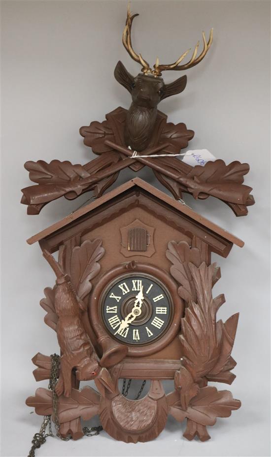 A cuckoo clock